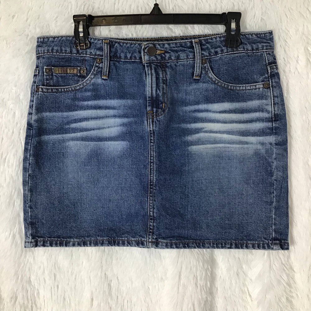 Denim Mini Skirt